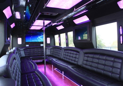 party bus interior Antioch il limo